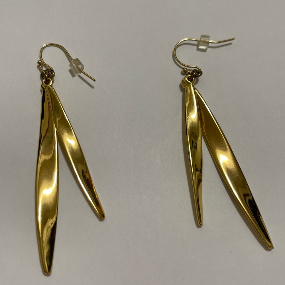Elegant Gold Drop Fashion Earrings H&M